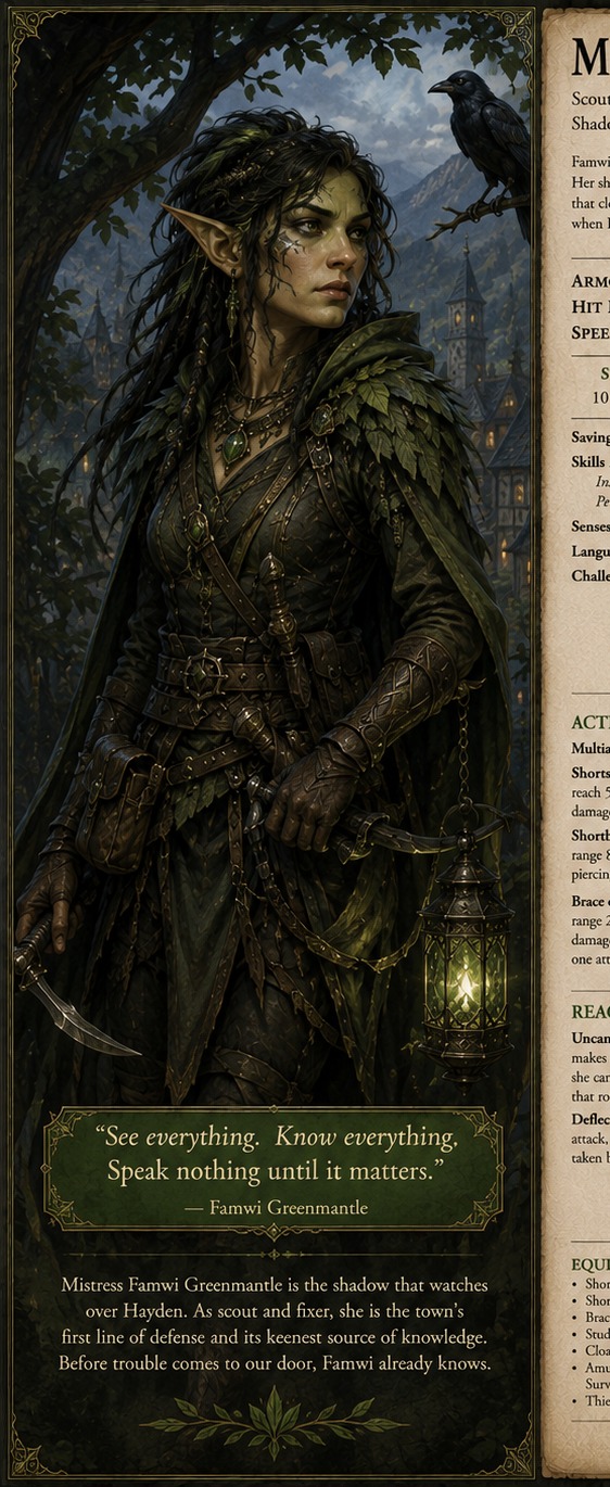 Fanwi Greenmantle